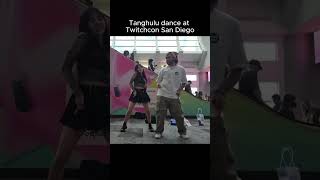 Tanghulu Dance At Twitchcon 🥰 shorts funnyclips korean [upl. by Asile165]