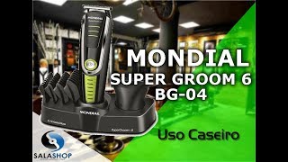 Unboxing Apresentação Aparador 6 em 1 Mondial Super Groom 6 BG 04 [upl. by Hillyer]