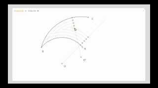 6 Bisectriz de un ángulo curvilíneo [upl. by Akimak]