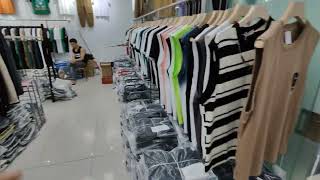 wholesale market for clothes in Yiwu China wholesale yiwuclothes business china [upl. by Wilmar]