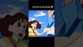 Shinchans love for his family💗❤️shinchan shinchanthemesong shinchanhindi shinchanaichan [upl. by Alethea]