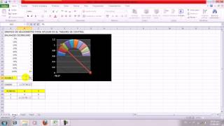 GRAFICO VELOCIMETRO PARA TABLERO DE CONTROL SA 4 [upl. by Ahtilat]