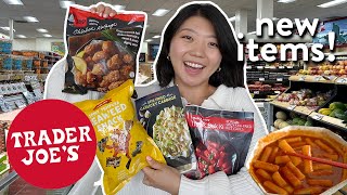 TRADER JOES FOOD HAUL Trying Every NEW ASIAN Food at Trader Joes 2023 [upl. by Niall]