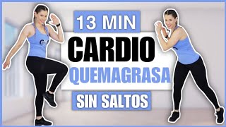 RUTINA DE CARDIO PARA ADELGAZAR TODO EL CUERPO  CARDIO QUEMAGRASA SIN SALTOS  NatyGlossGym [upl. by Perkoff]