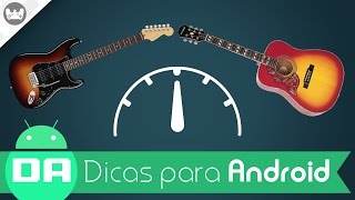 Melhor aplicativo para afinar violão guitarra e contrabaixo  Dicas para Android [upl. by Yekcor]