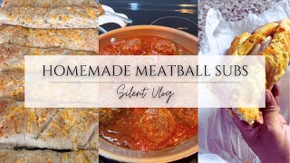 Make Meatball Subs With Me Better Than Subway [upl. by Tuinenga]