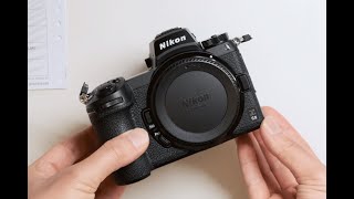 Nikon Z6ii Quiet Unboxing [upl. by Hailee]