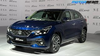 2022 Maruti Baleno Launched  Heres All You Need To Know  MotorBeam [upl. by Akcinehs]