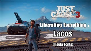 Just Cause 3 Liberating Everything  Lacos [upl. by Ocihc835]