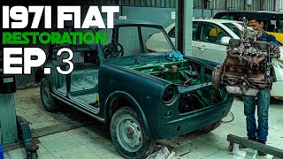 Restoring a 50 year old Fiat Padmini  EP3 Brotomotiv [upl. by Heinrick988]