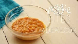 RECETA ADEREZO MANGO y CHIPOTLE  Facil Rapida y deliciosa  VEGGIE BITES [upl. by Weil]