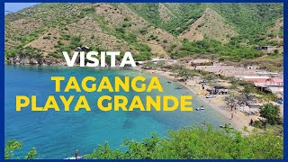 Visita Taganga  Playa Grande SANTA MARTA [upl. by Raddy535]