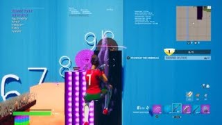 Fortnite trickshot on orbas map Code Orba [upl. by Eceerehs]