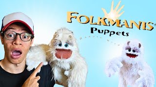 AMAZING FOLKMANIS YETI PUPPET REVIEW [upl. by Ased]