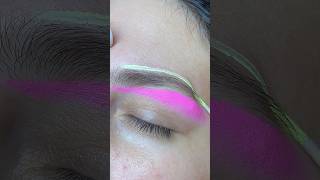 Eyebrow tint brows eyebrows beautiful shorts youtubeshorts [upl. by Ecraep812]