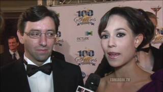 Paulie Rojas Celebrity Interview at Night of 100 Stars [upl. by Annairdna]