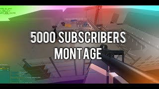 Paradox PoKe  5000 Subscribers Montage by Paradox Saints [upl. by Rafaela]