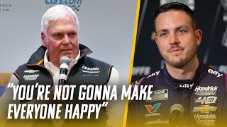 Why Did Hendrick Sign NASCARs Charter Proposal  Hendrick Debunks Alex Bowman Rumors [upl. by Irroc470]