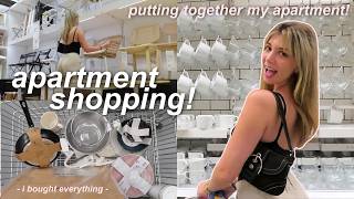 APARTMENT SHOPPING FOR MY NEW SPACE i bought everything  ikea shopping  haul [upl. by Olzsal]