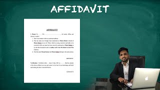 What is Affidavit  How to make Affidavit  FORMAT  USES AND DRAFTING  GO LEGAL  LEGAL TIPS [upl. by Yoc315]