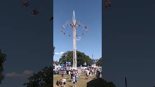 Star Flyer Ride Chalkwell Park Funfair Southend [upl. by Anaiviv685]