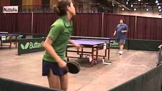 Larry Bavly vs Nan Li  U2400 Singles  US National Table Tennis Championships [upl. by Leiahtan28]