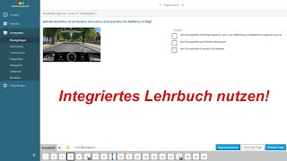 Fahrschulcard  eBook nutzen  integriertes Lehrbuch  Lernen für den Führerschein  Fahrschule [upl. by Corilla]