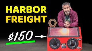 I took your advice and bought a Harbor Freight sandblasting cabinet [upl. by Lliw387]