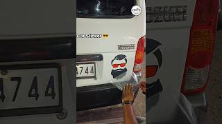 😎 Car Stickers ❤️ Eeco Radium Stickers ❤️ shorts youtubeindia eecocar [upl. by Chaille]