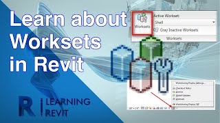 LEARN ABOUT WORKSETS  REVIT TUTORIAL FOR BEGINNERS [upl. by Onivla978]