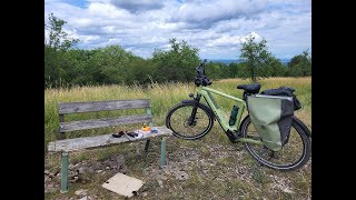 ham radio bike kit demonstration with truSDX and QMX [upl. by Rosenblatt]