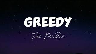 Tate McRae  Greedy lyrics [upl. by Leavitt854]