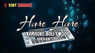 HARE HARE KARAOKE BOLLYWOOD  sonykaraokeofficial [upl. by Introc]