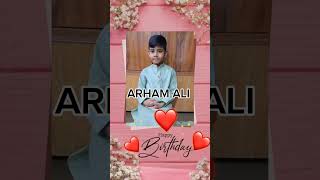 Happy birthday to you beta g 🎂Allah naseeb bht ache karen Ameen summa Ameenforyoupage [upl. by Annahs158]