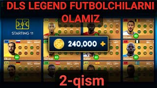 DLS24 LEGEND FUTBOLCHILARNI SOTIB OLISH 💰 QANDAY QILIB TOʻGʻRI TARKIB TUZISH☑️ DLS24 UZBEK TILIDA🇺🇿 [upl. by Tomlin791]