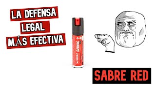 🔺 GAS pimienta para DEFENSA PERSONAL  🔺 Sabre Red [upl. by Yren]