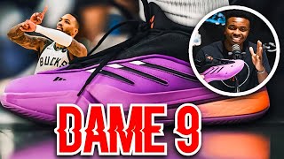 BEST Adidas shoe yet DAME 9 Better than AE1 [upl. by Latoyia]