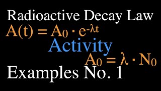 Radioactivity 9 of 16 Decay Activity of Carbon14 [upl. by Alliuqal313]