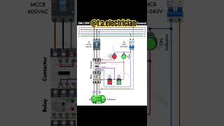 Electric ⚡How to Start amp Stop a 3Phase Motor Using DirectOnLine DOL Starter [upl. by Devon]