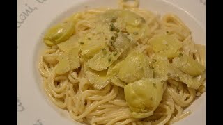 Spaghettis artichauts recette cookeo [upl. by Hardy]