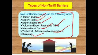 NonTariff Barriers and their Economic Effects UGC NET EconomicsMA Economics [upl. by Aerdnod]