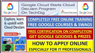 GOOGLE DEV JAM PROGRAM 2021 TAMIL  IT PROFESSIONALS LARGEST EVENT 2021 GOOGLE FREE GOODIES amp SWAGS [upl. by Caddaric]