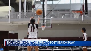 EKU womens basketball looking for another record breaking season [upl. by Marjy]