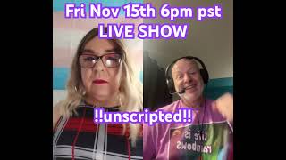 Live Collaboration Fri Nov 15th 6 pm PST joining julestreasureArea5t1 for an open conversation [upl. by Courtnay]