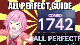 How to get ALL PERFECT in Project Sekai GUIDE projectsekai [upl. by Ilsel]