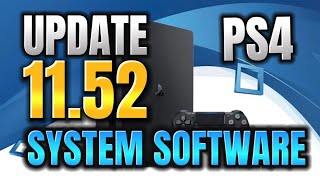 PlayStation 4 New System Software Update 1152 Now available [upl. by Theurer307]