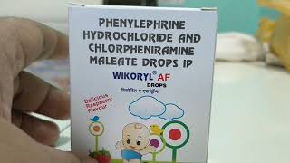 Complete medicine review in Hindi Wikoryl AF drops [upl. by Leanatan]