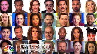 Law amp Order SVU Opening Voiced by Celebrities Digital Exclusive [upl. by Elwin156]