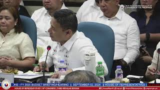 COMMITTEE ON APPROPRIATIONS  BUDGET BRIEFINGHEARINGS OF THE FY 2025 PROPOSED BUDGET DepEd [upl. by Ecinad989]