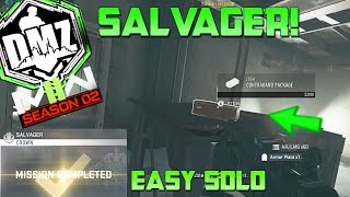 MW2 DMZ quotSALVAGERquot EASY SOLO GUIDE ALL CONTRABAND PACKAGES LOCATIONS AL MAZRAH ASHIKA ISALND NEW [upl. by Iredale966]